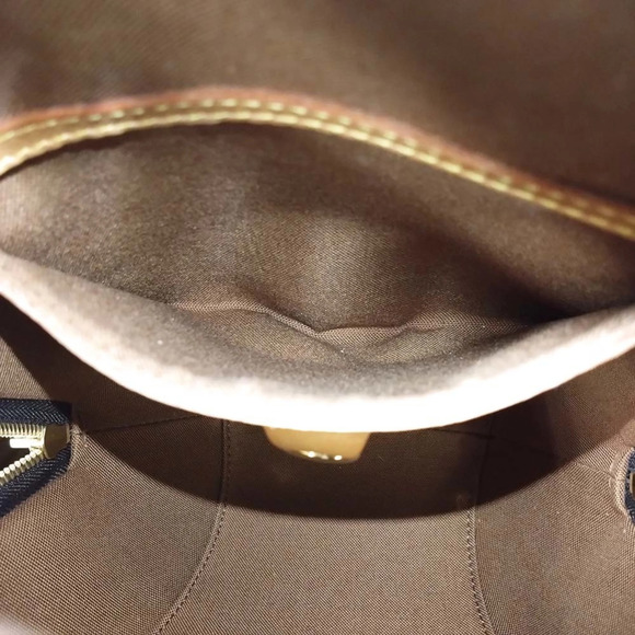 LOUIS VUITTON Authentic Brown Monogram Canvas Ellipse Backpack